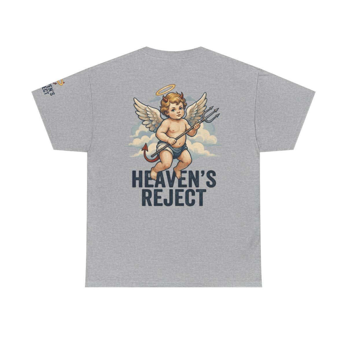 Color: Sport Grey | Heaven's Reject Premium Graphic Tee