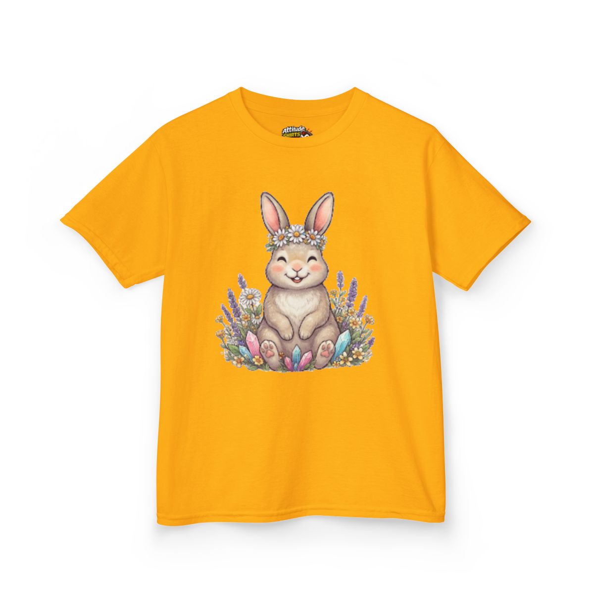 Color: Gold | Hippy Bunny Kids Tee