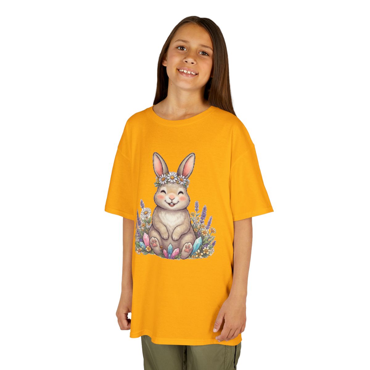 Color: Gold | Hippy Bunny Kids Tee