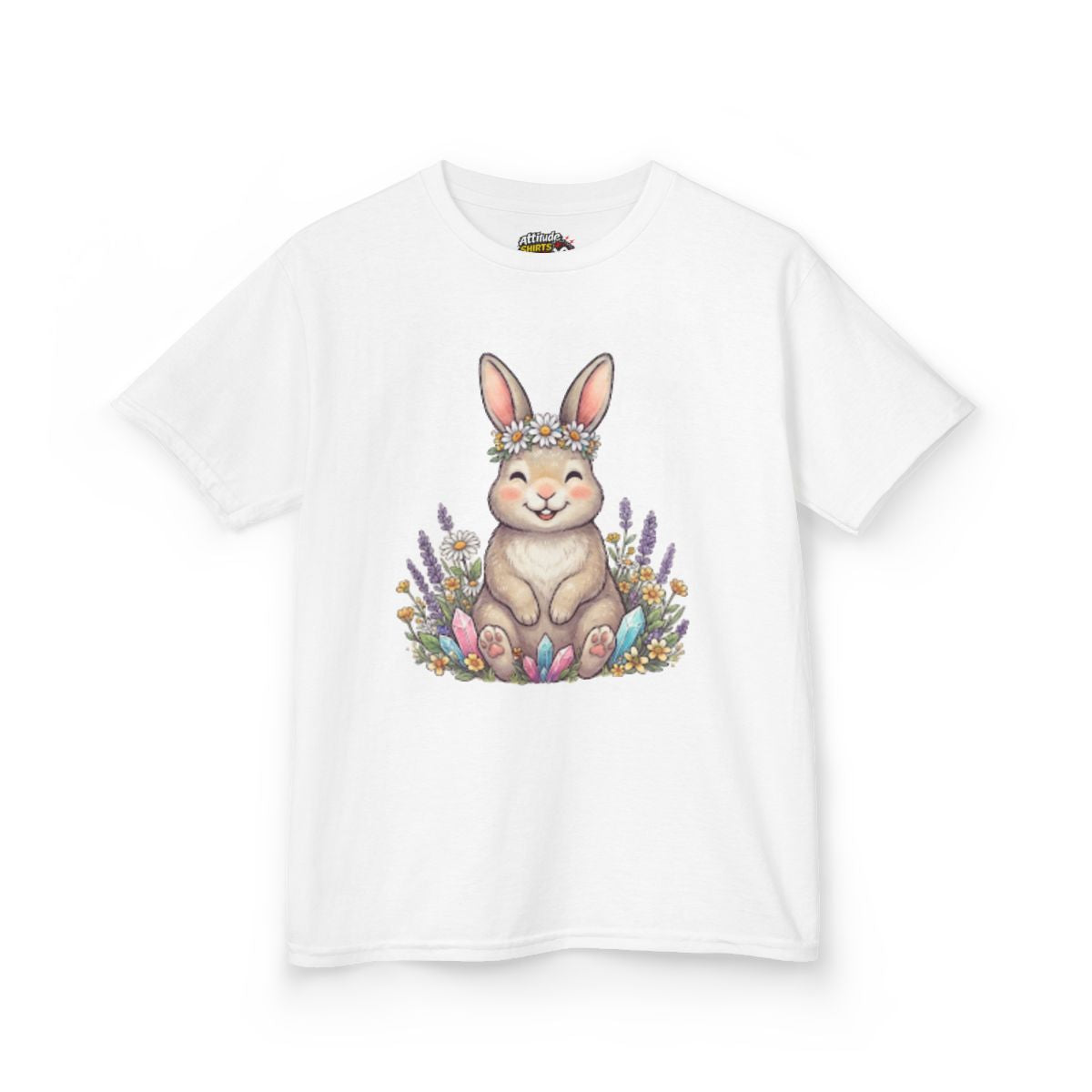 Color: White | Hippy Bunny Kids Tee
