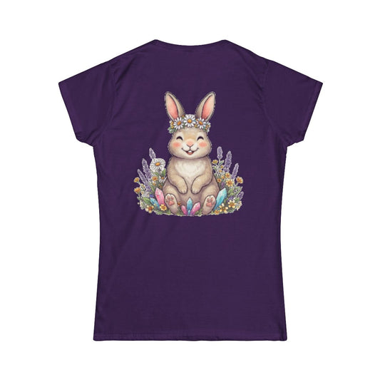 Color: Purple | Hippy Bunny Women's Tee