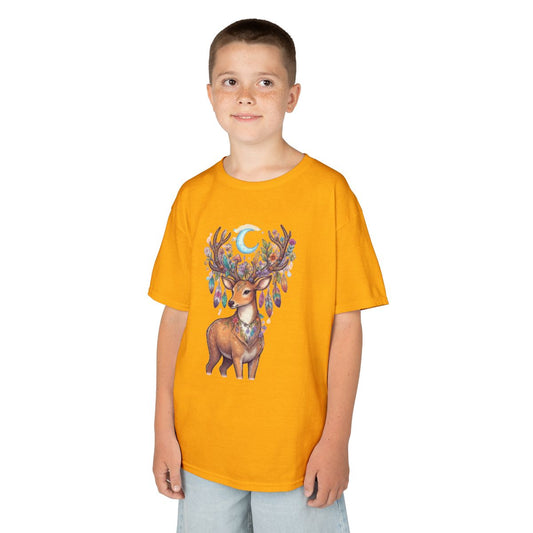 Color: Gold | Hippy Deer Kids Tee