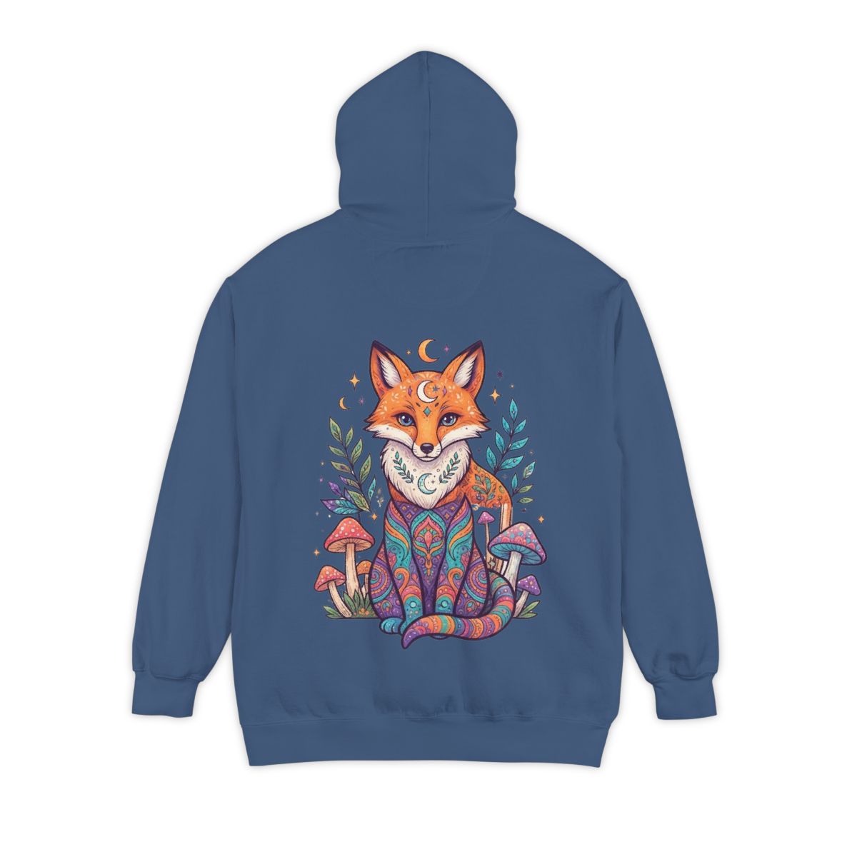 Color: True Navy | Hippy Fox Garment-Dyed Hoodie