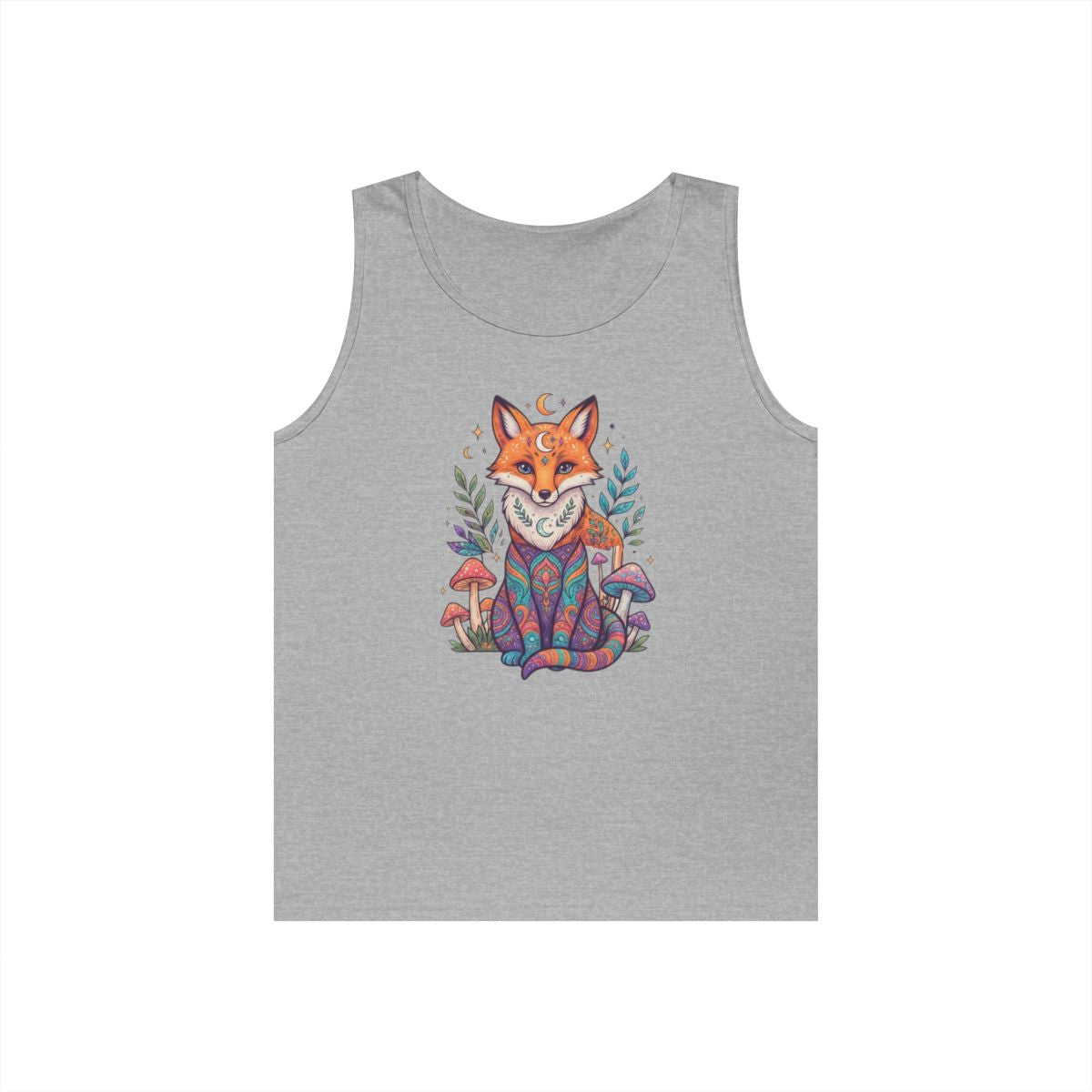 Color: Sport Grey | Hippy Fox Tank Top