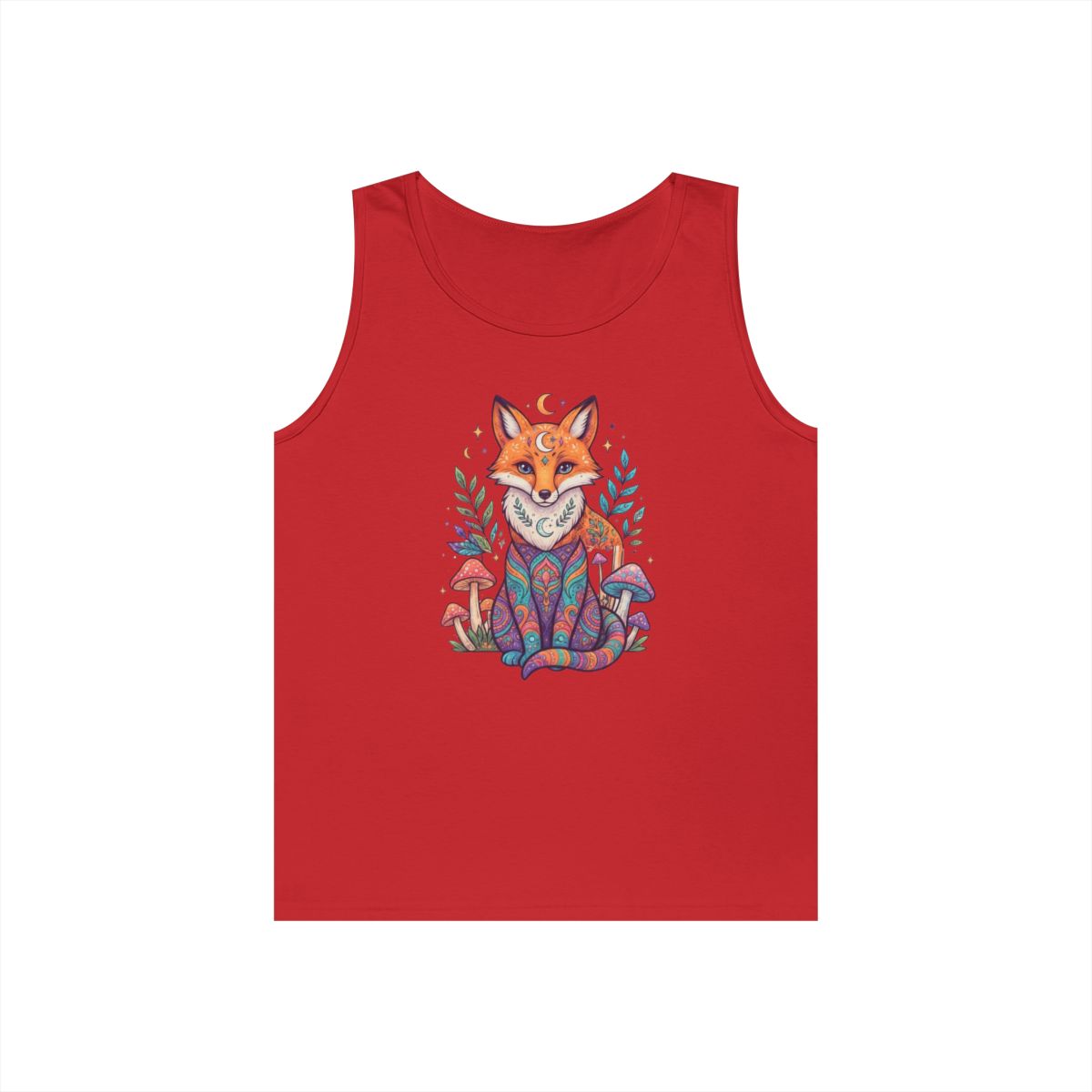 Color: Red | Hippy Fox Tank Top