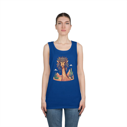 Color: Royal | Hippy Giraffe Tank Top