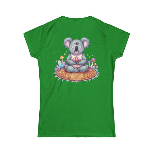 Color: Irish Green | Hippy Koala Women's Tee