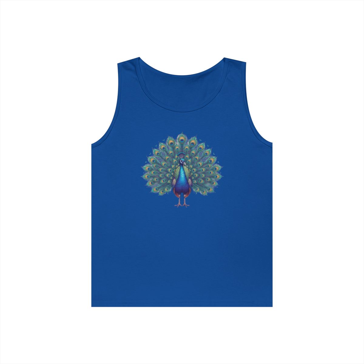 Color: Royal | Hippy Peacock Tank Top