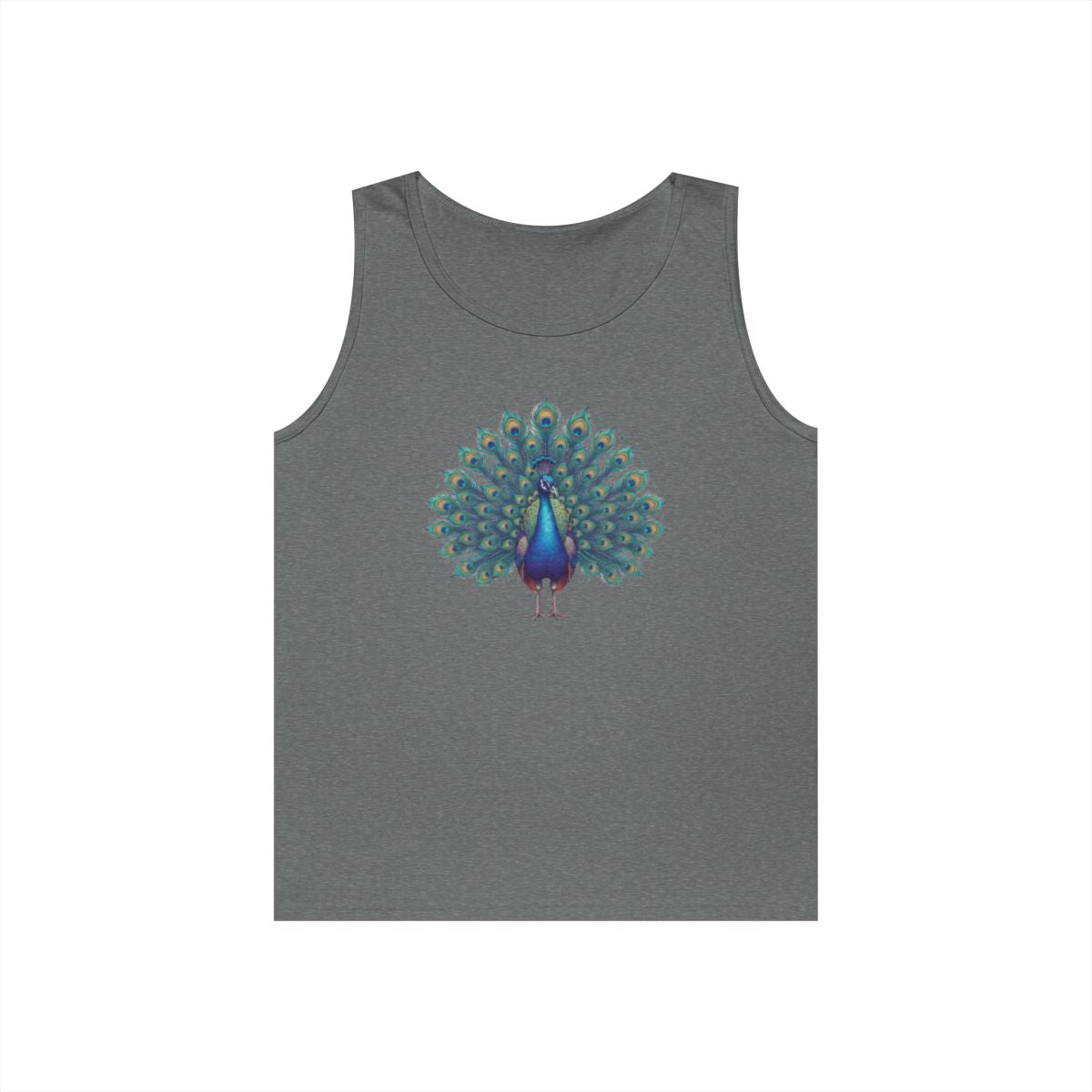 Color: Graphite Heather | Hippy Peacock Tank Top