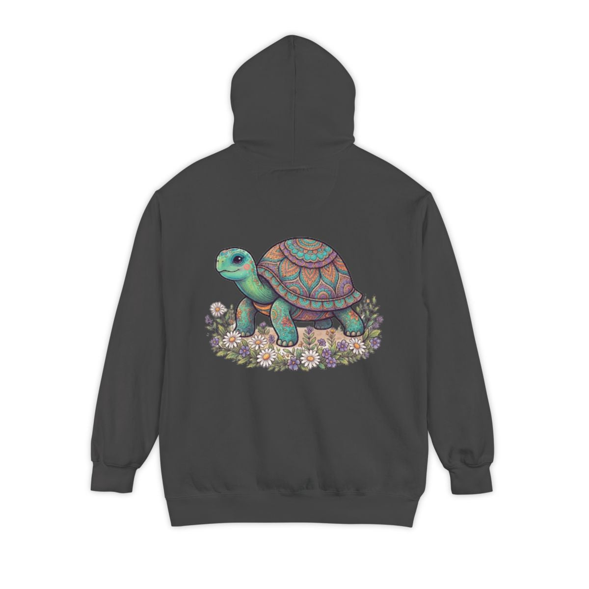 Color: Pepper | Hippy Turtle Garment-Dyed Hoodie