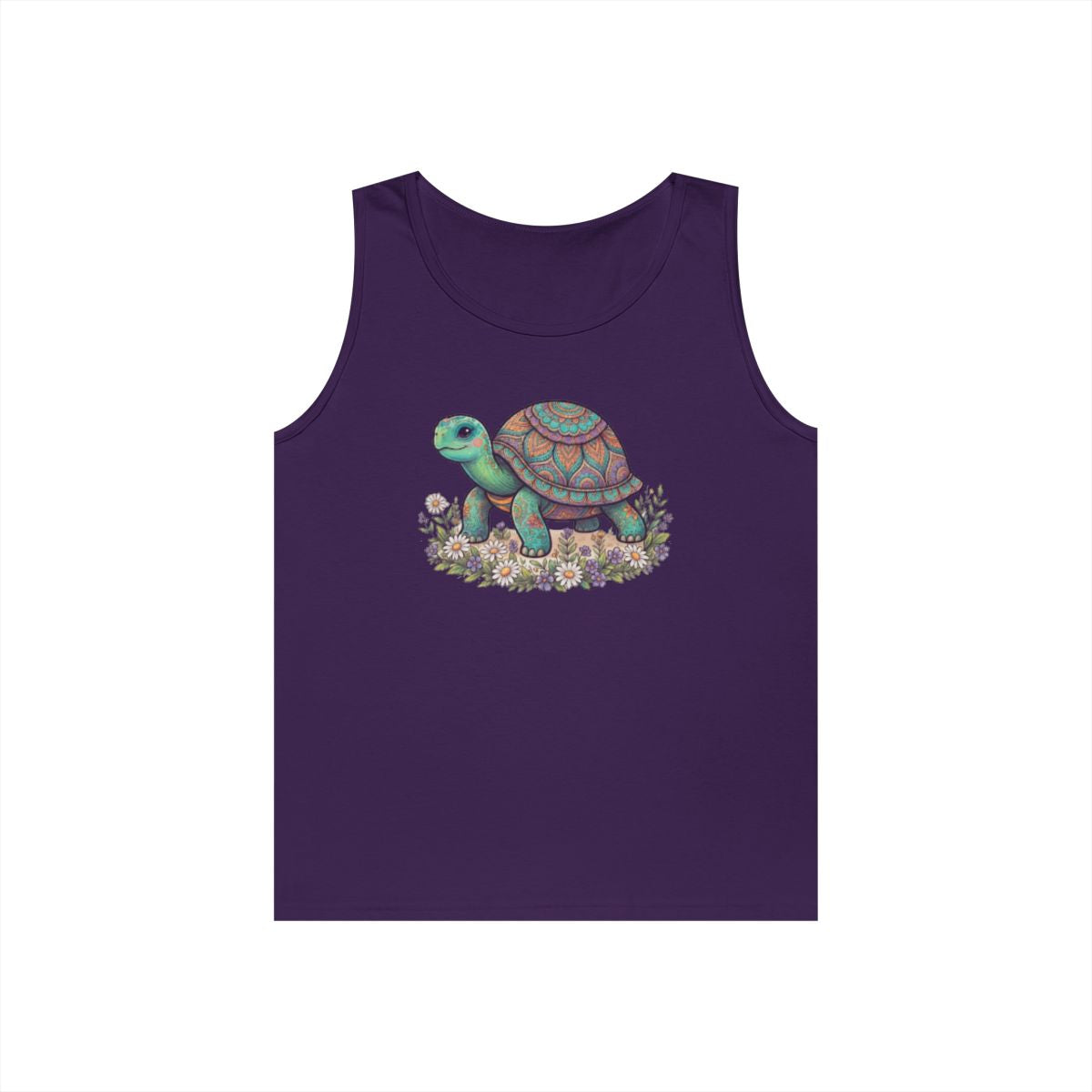 Color: Purple | Hippy Turtle Tank Top