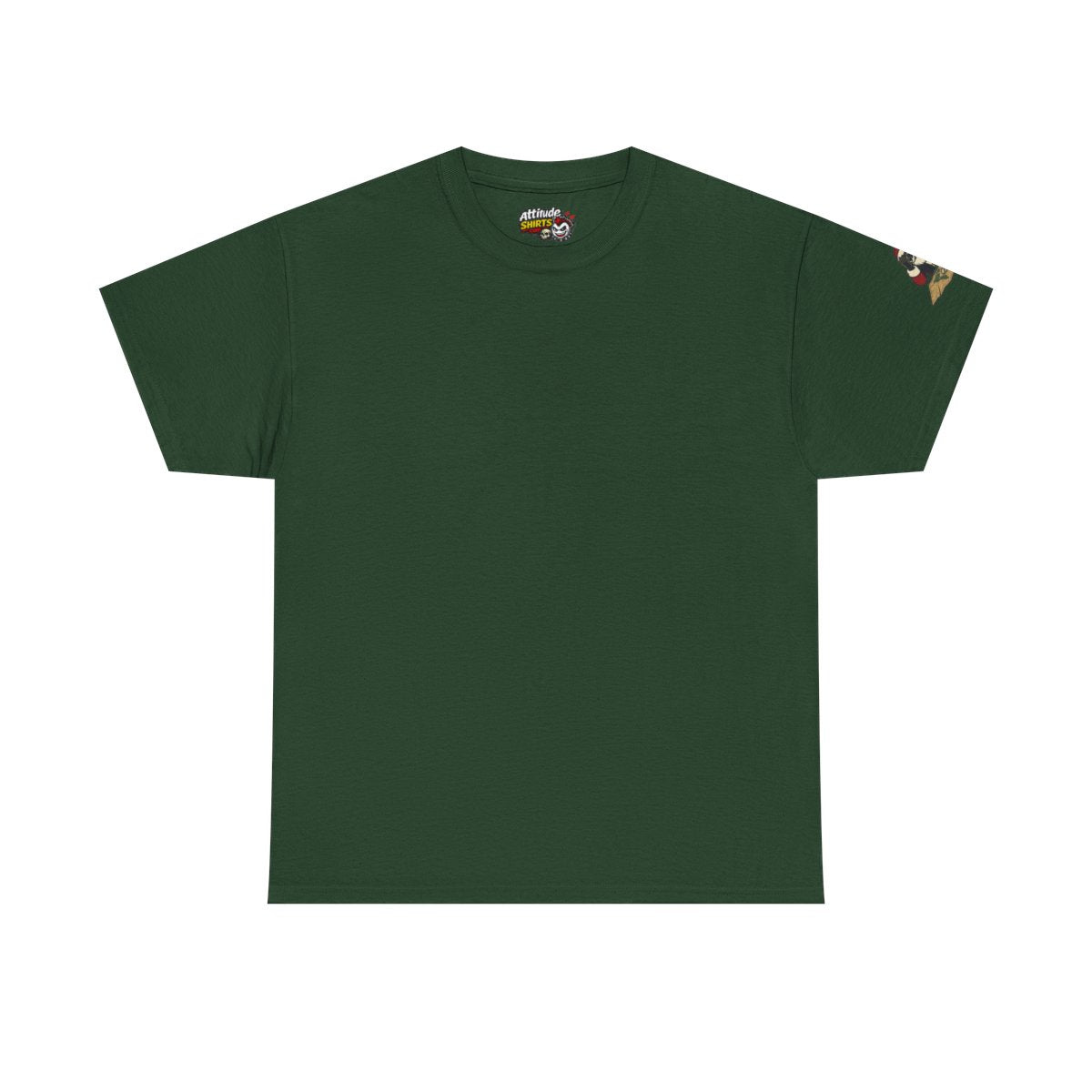 Color: Forest Green | Ho Ho Hard At Work Premium Graphic Tee