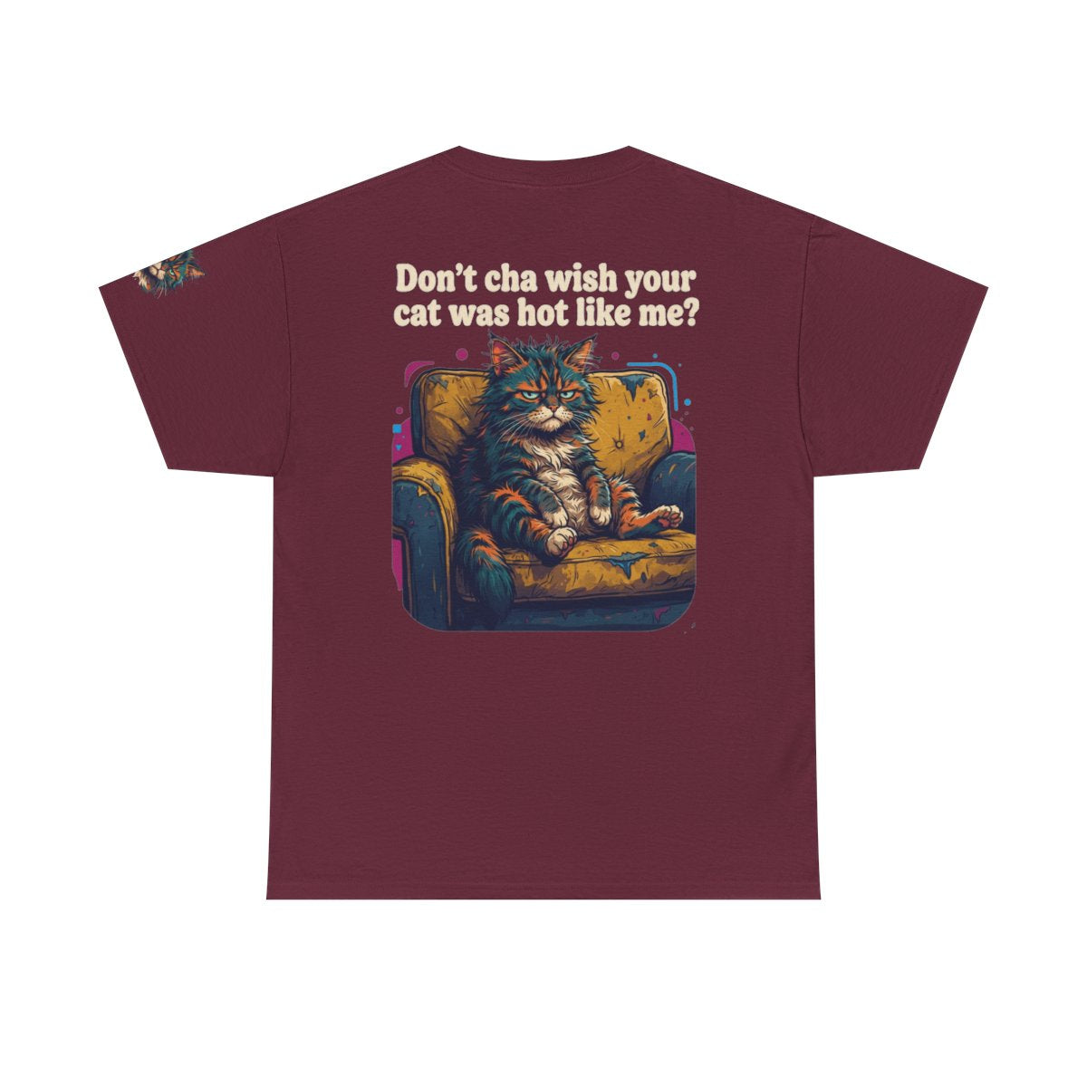 Color: Maroon | Hot Like Me Premium Graphic Tee