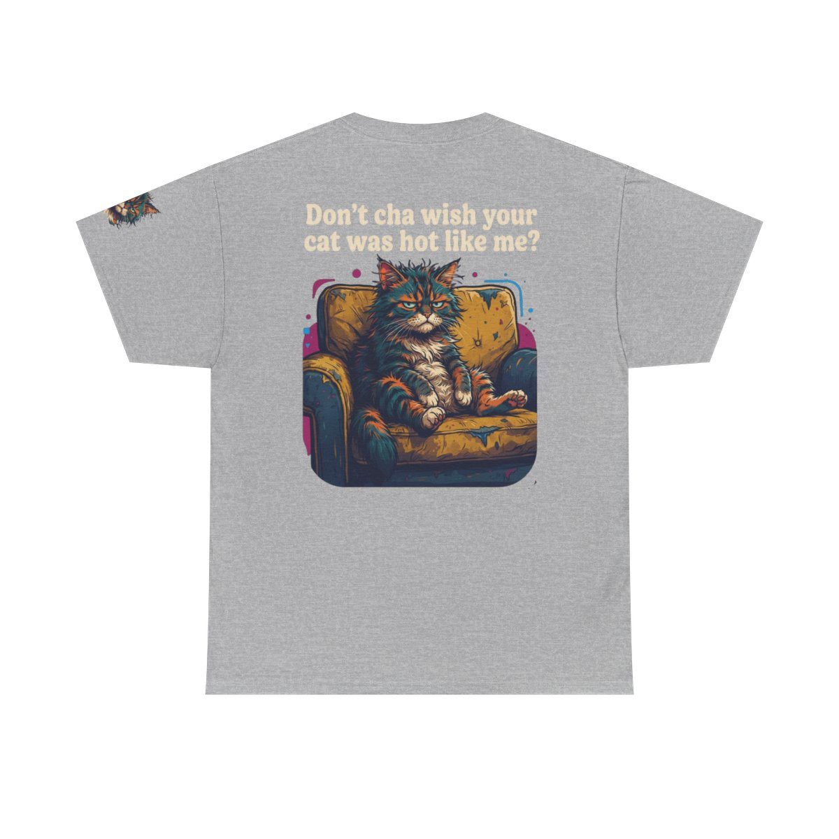 Color: Sport Grey | Hot Like Me Premium Graphic Tee