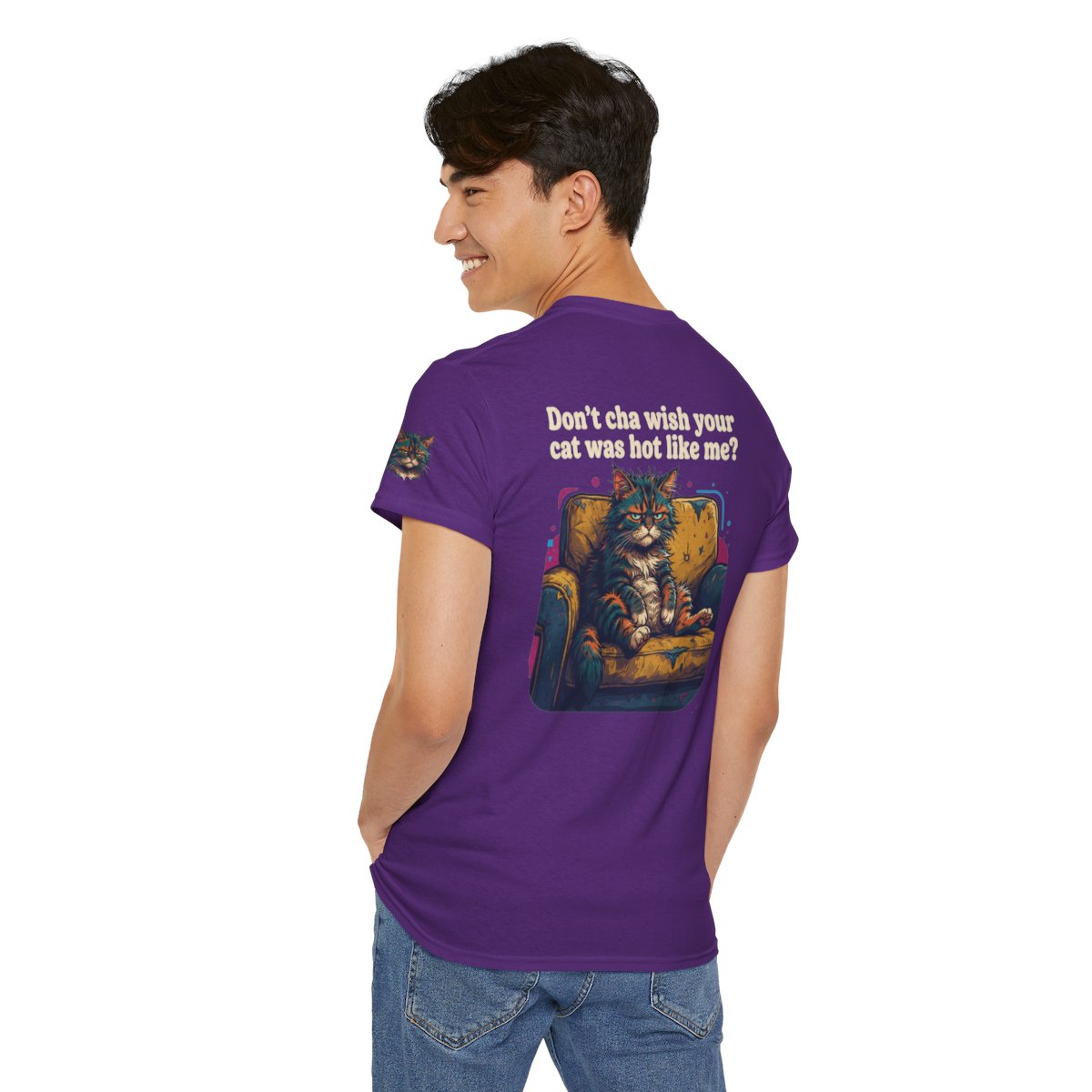 Color: Purple | Hot Like Me Premium Graphic Tee