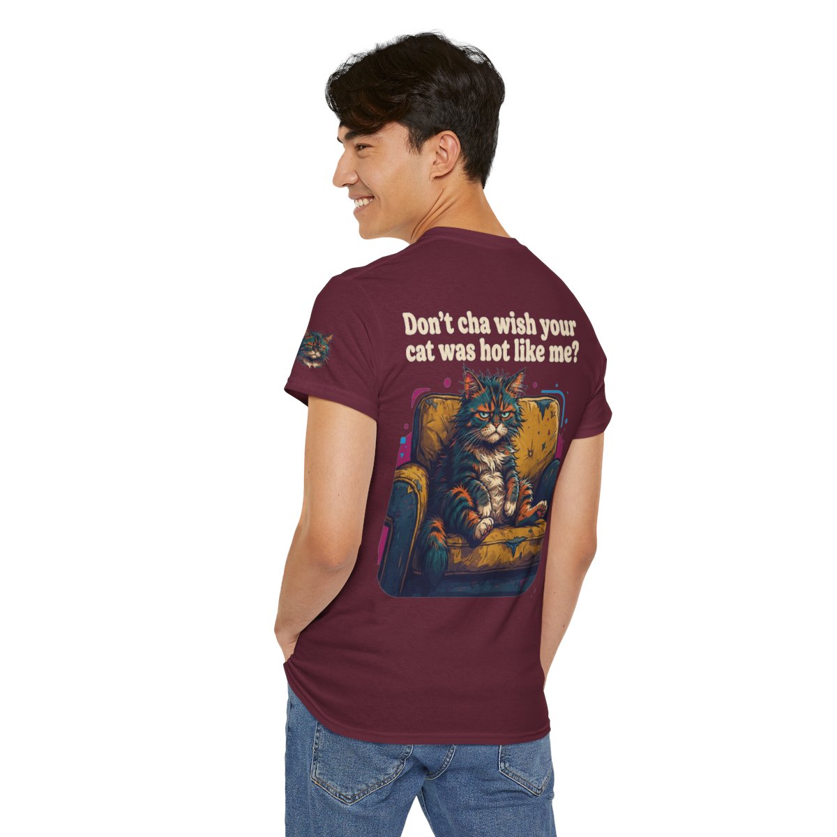 Color: Maroon | Hot Like Me Premium Graphic Tee