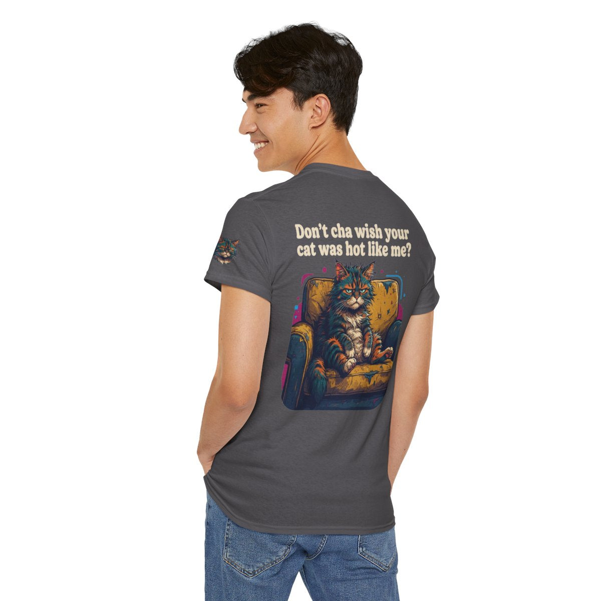 Color: Charcoal | Hot Like Me Premium Graphic Tee