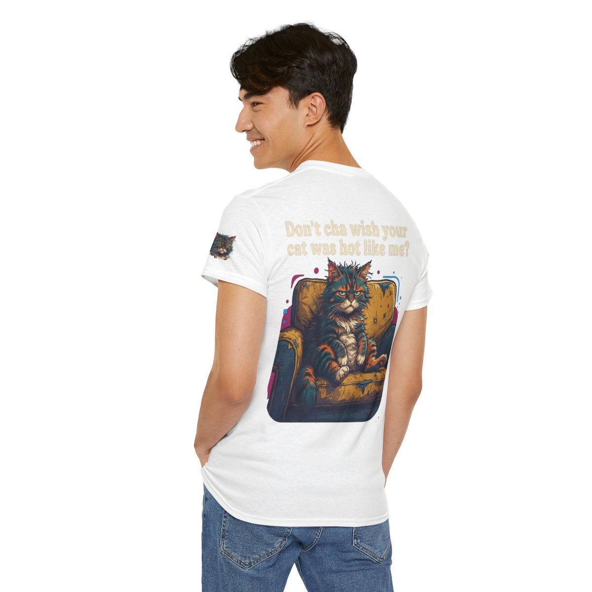 Color: White | Hot Like Me Premium Graphic Tee