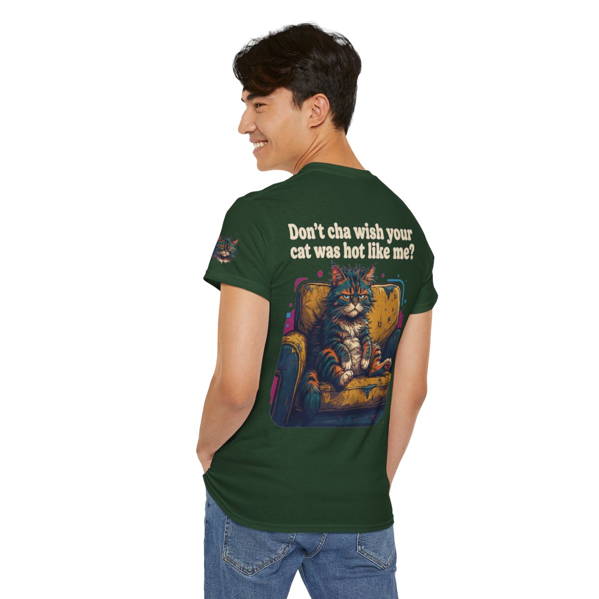 Color: Forest Green | Hot Like Me Premium Graphic Tee