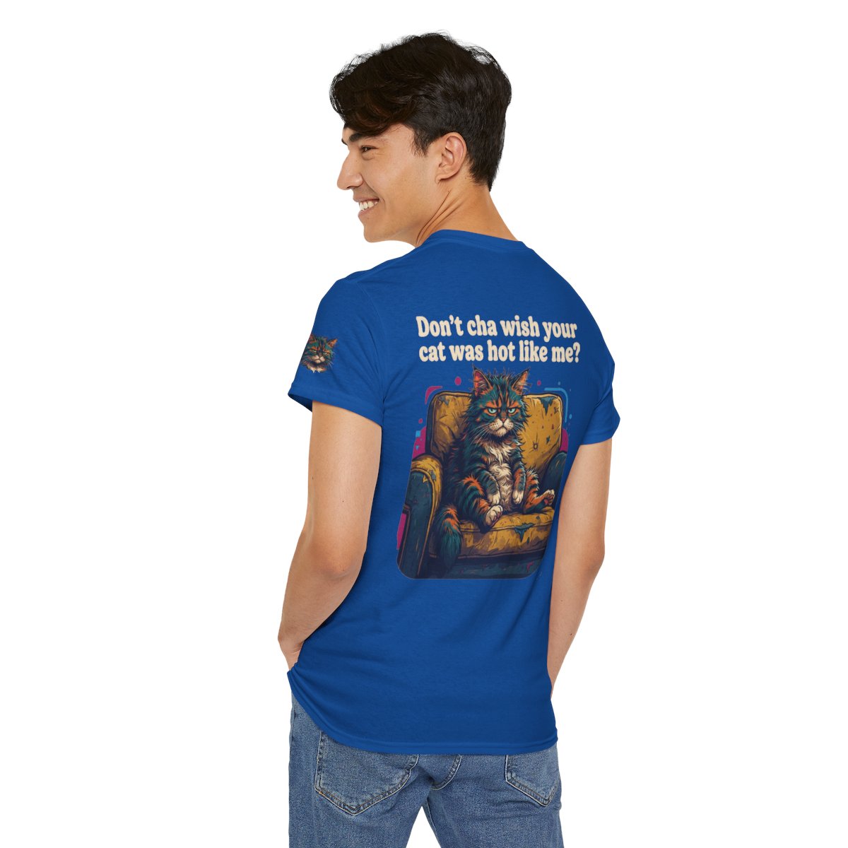 Color: Royal | Hot Like Me Premium Graphic Tee