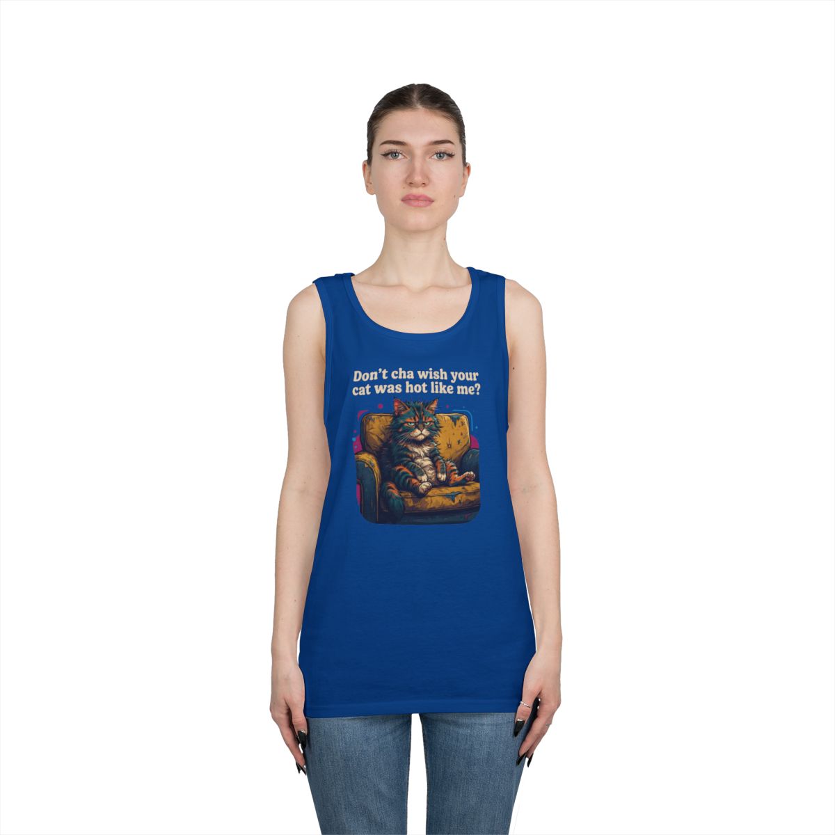 Color: Royal | Hot Like Me Tank Top