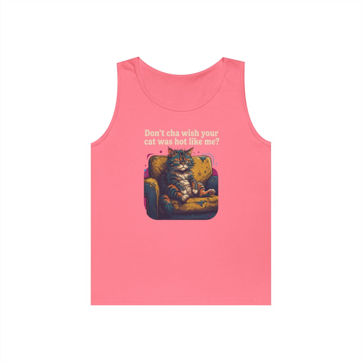 Color: Safety Pink | Hot Like Me Tank Top