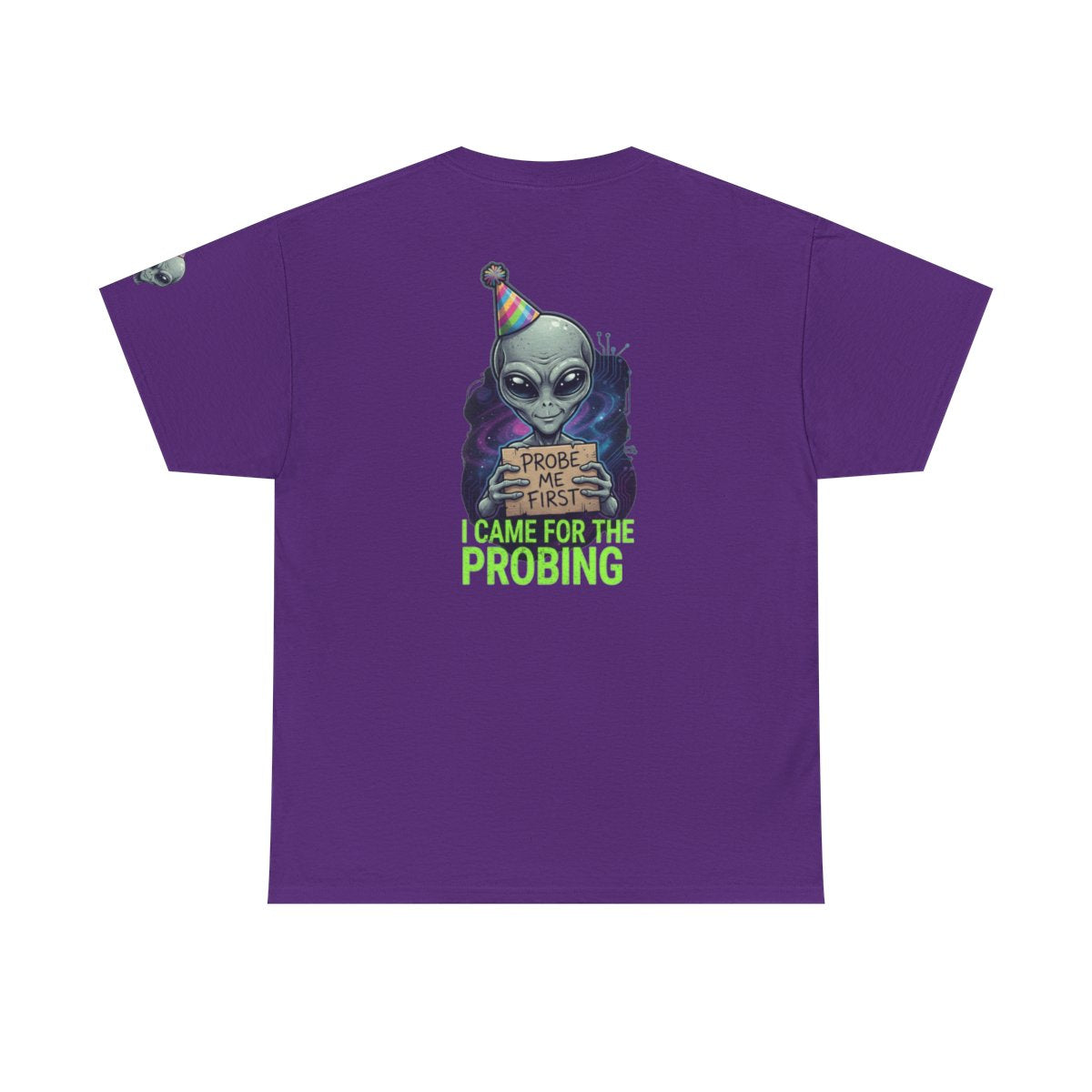 Color: Purple | I Came For the Probing Premium Graphic Tee