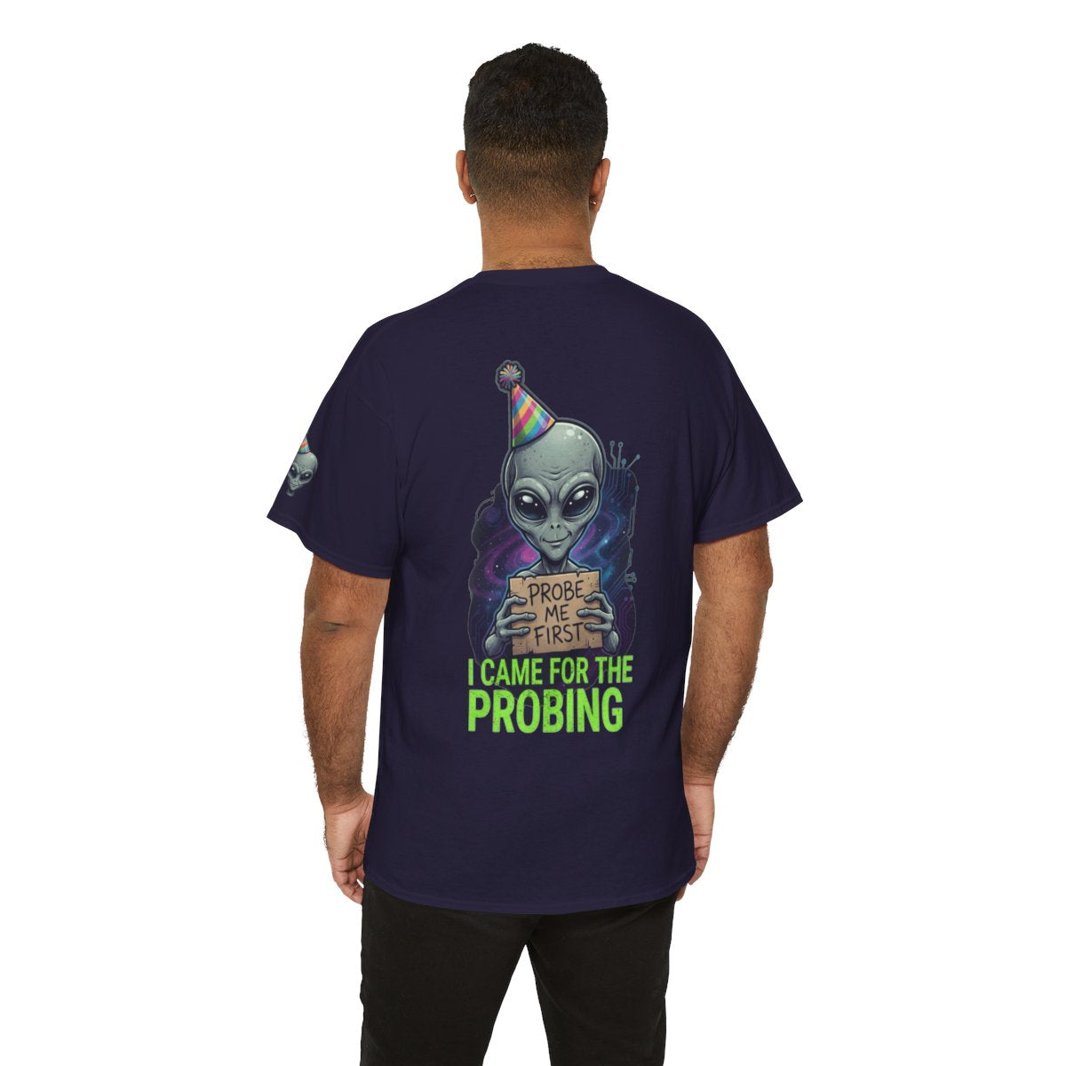 Color: Blackberry | I Came For the Probing Premium Graphic Tee