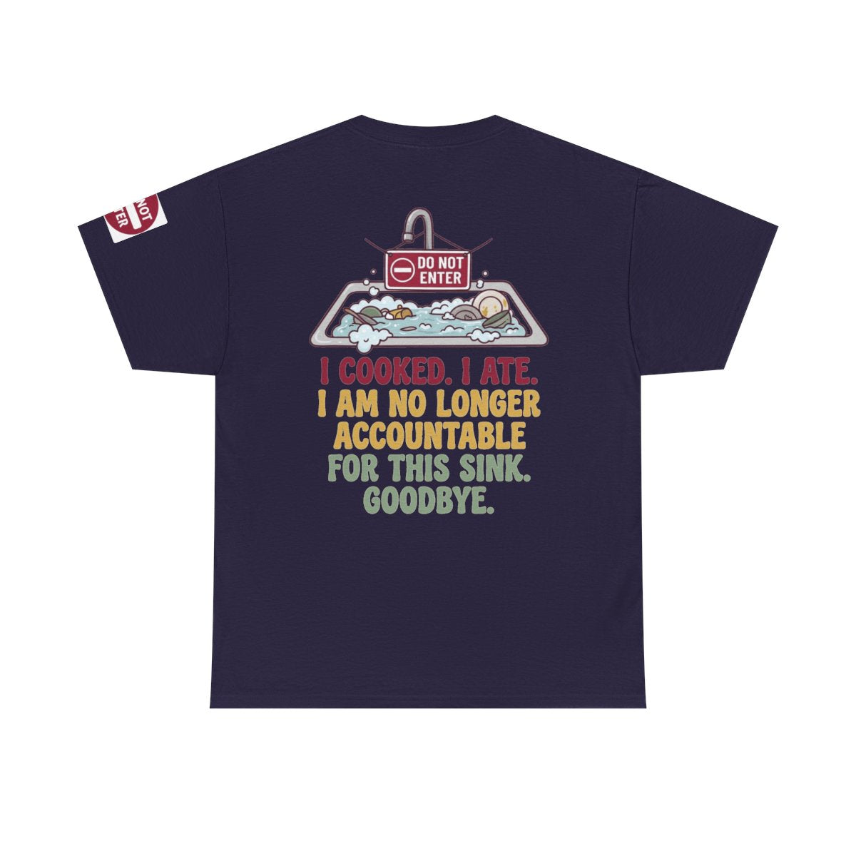 Color: Blackberry | I Cooked I Ate Premium Graphic Tee