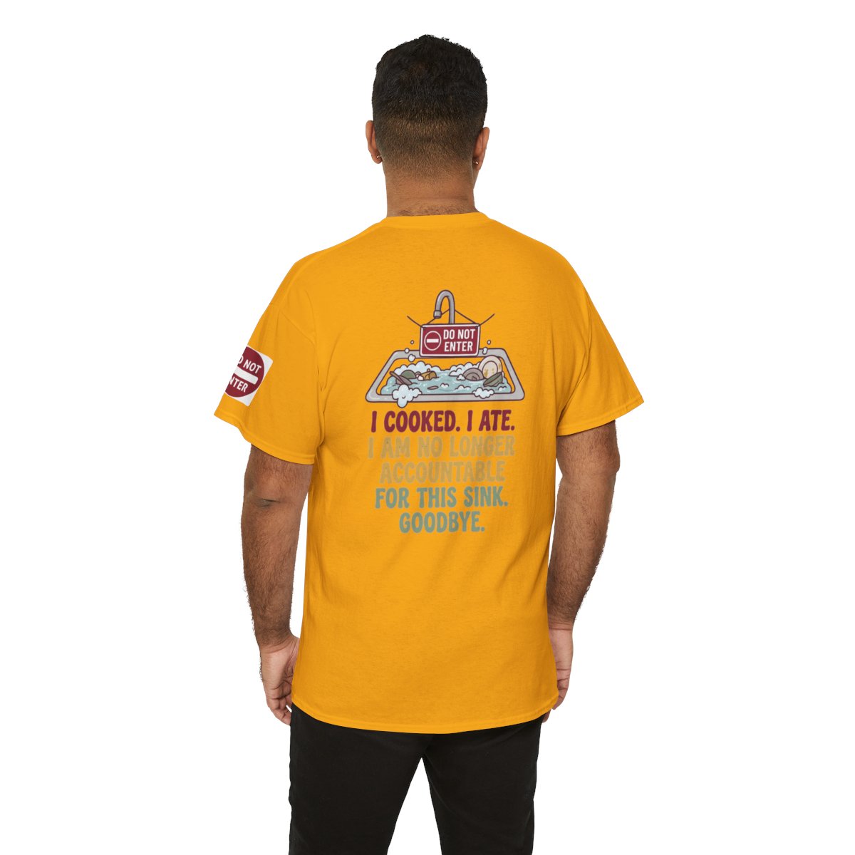 Color: Gold | I Cooked I Ate Premium Graphic Tee
