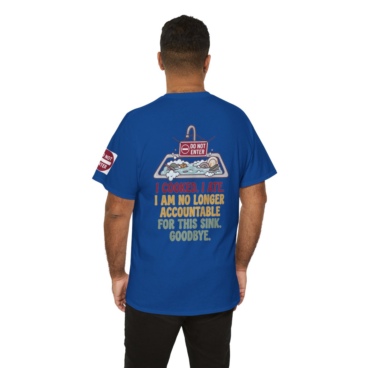 Color: Royal | I Cooked I Ate Premium Graphic Tee