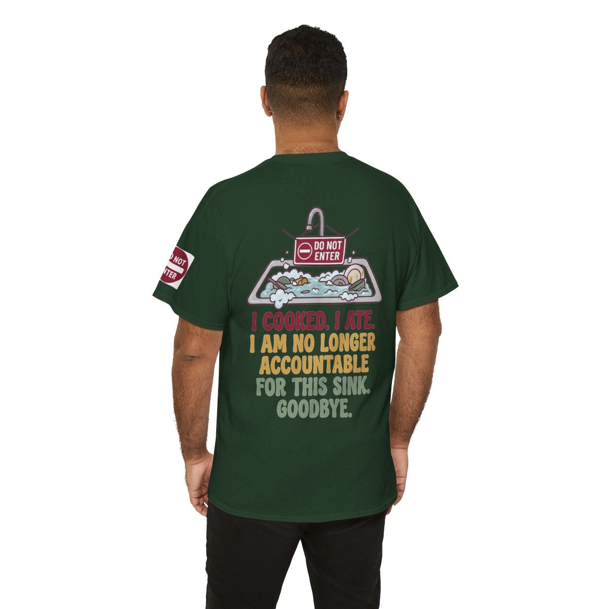 Color: Forest Green | I Cooked I Ate Premium Graphic Tee