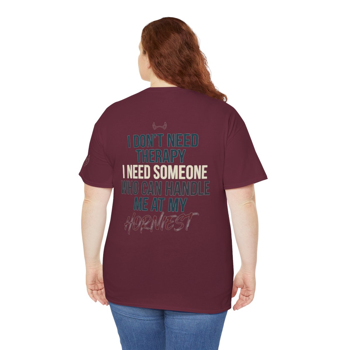 Color: Maroon | I Don't Need Therapy Premium Graphic Tee