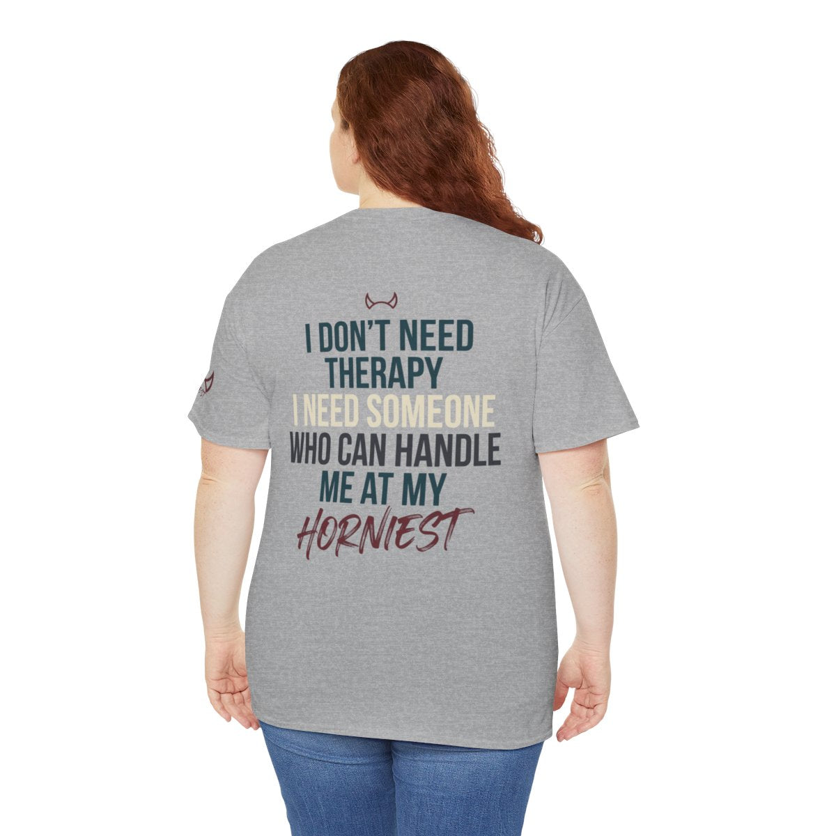 Color: Sport Grey | I Don't Need Therapy Premium Graphic Tee