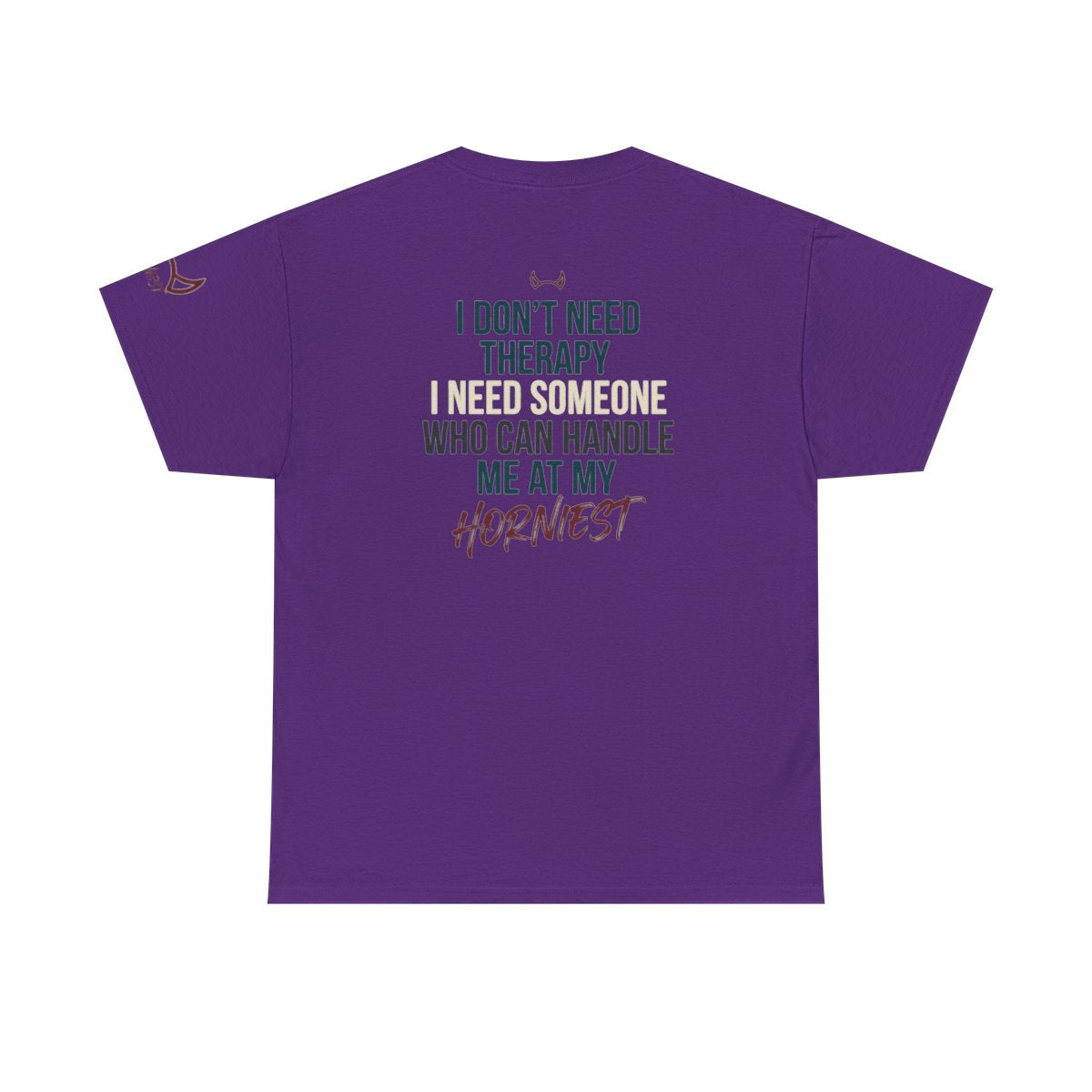 Color: Purple | I Don't Need Therapy Premium Graphic Tee