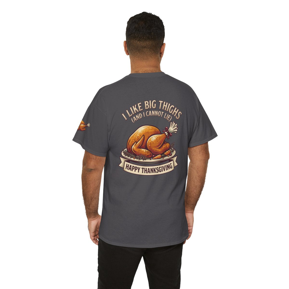 Color: Charcoal | I Like Big Thighs Premium Graphic Tee