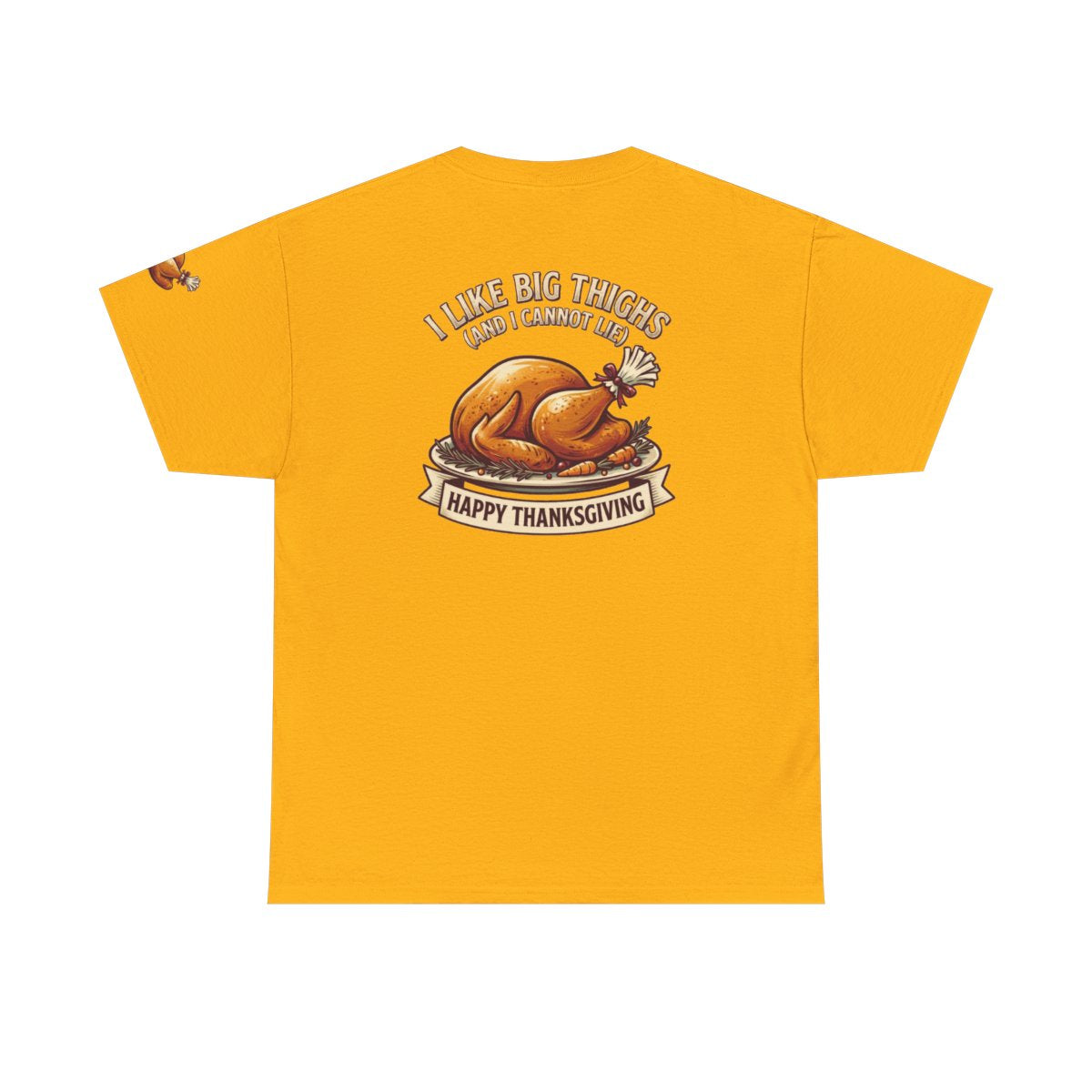 Color: Gold | I Like Big Thighs Premium Graphic Tee