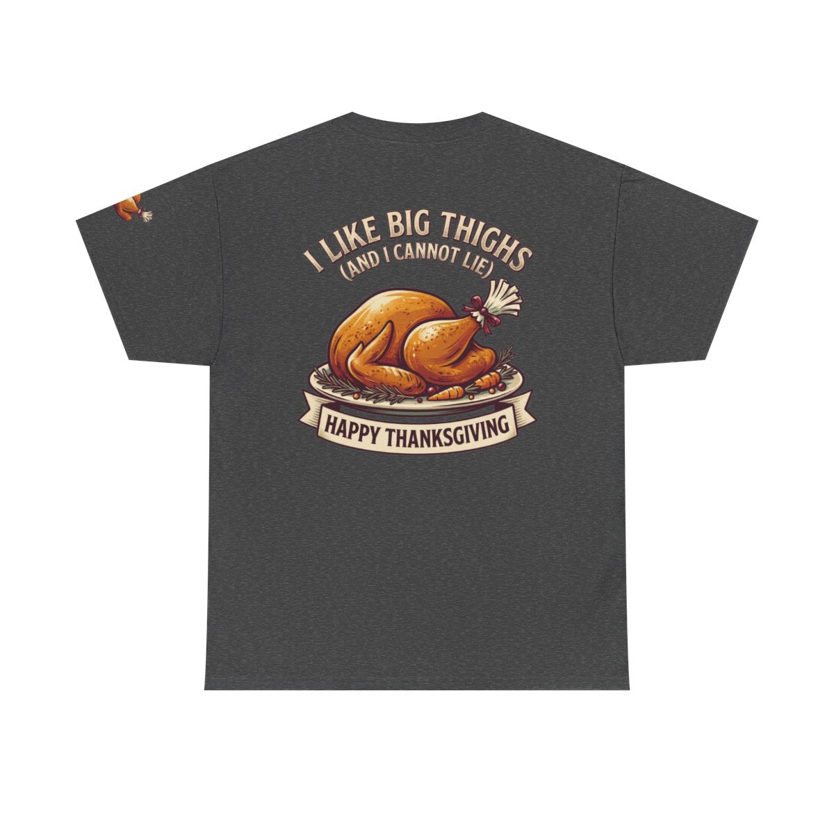 Color: Dark Heather | I Like Big Thighs Premium Graphic Tee
