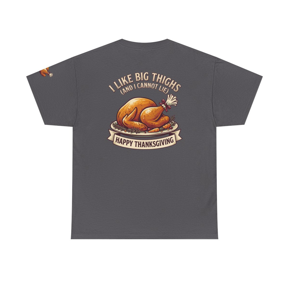Color: Charcoal | I Like Big Thighs Premium Graphic Tee