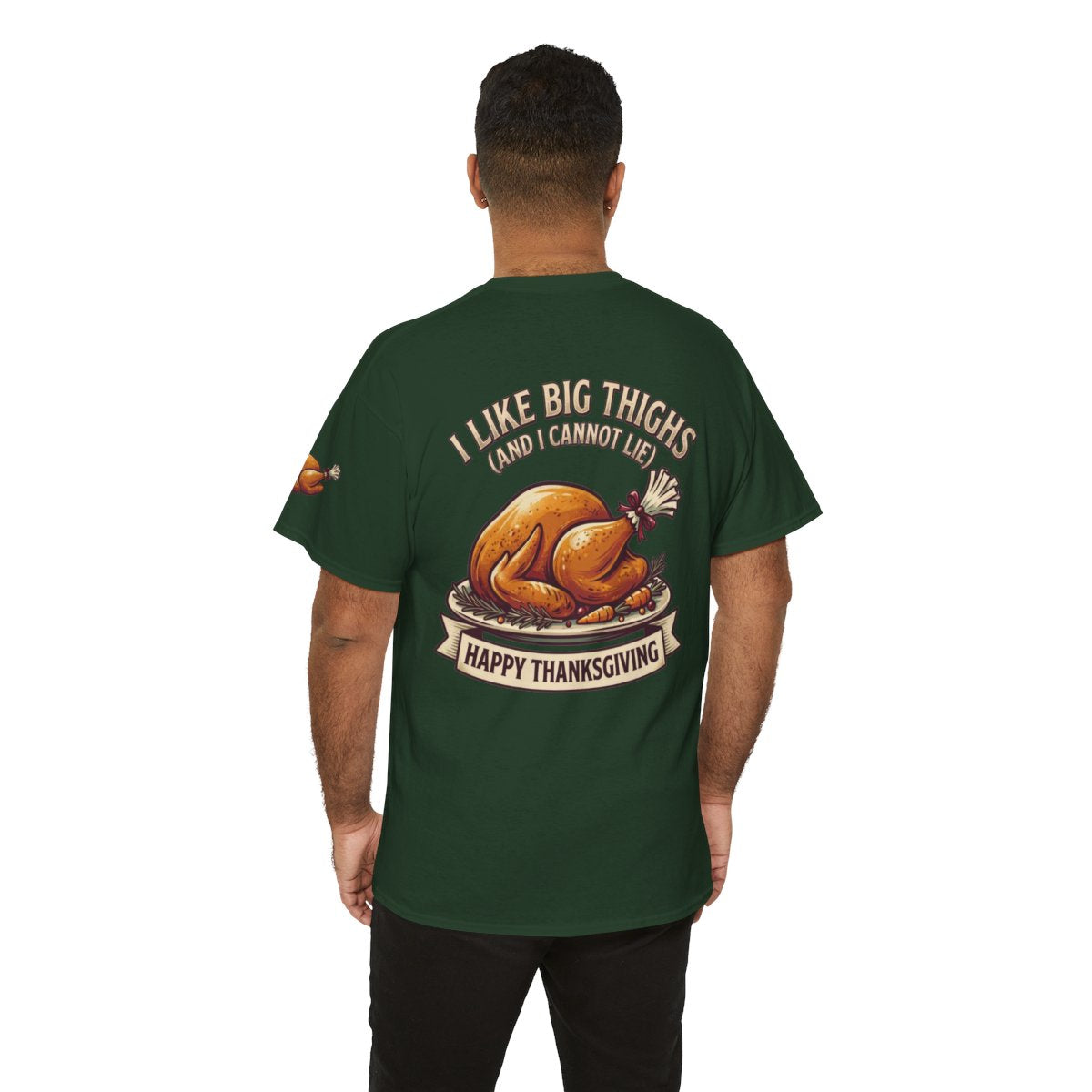 Color: Forest Green | I Like Big Thighs Premium Graphic Tee
