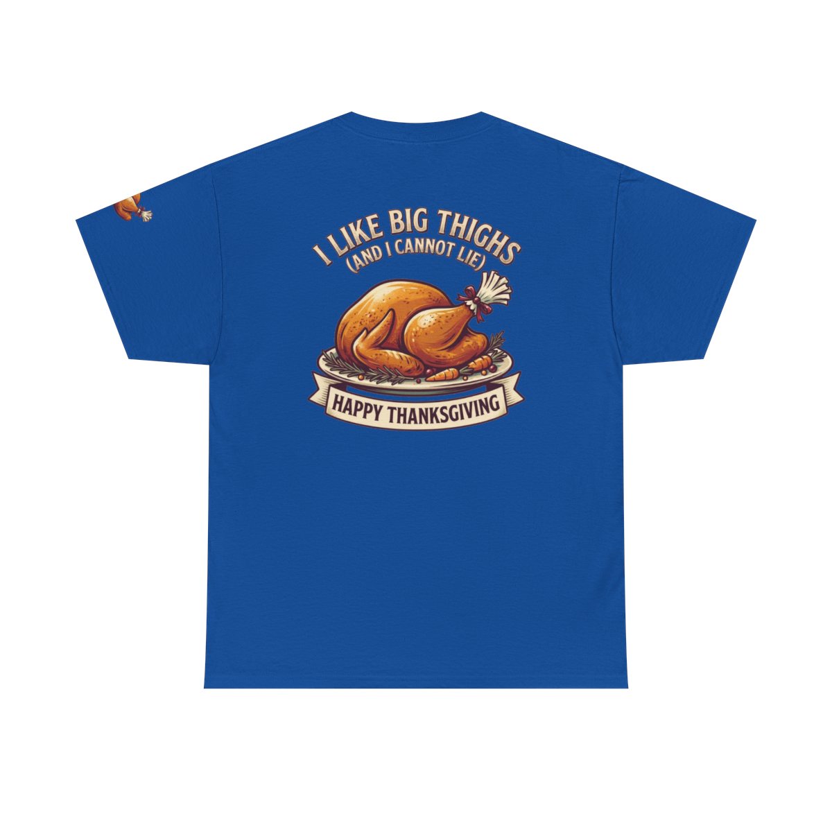 Color: Royal | I Like Big Thighs Premium Graphic Tee