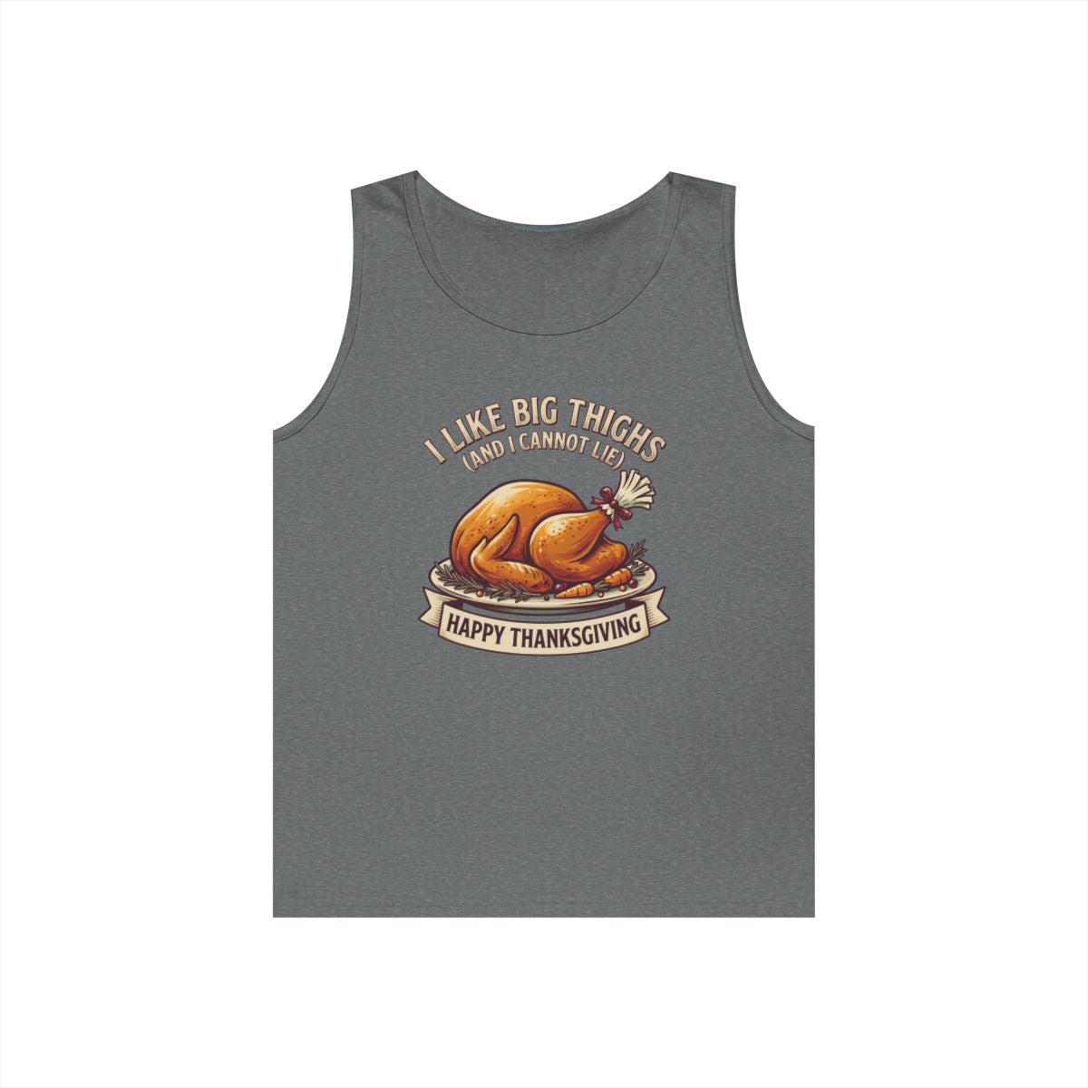 Color: Graphite Heather | I Like Big Thighs Tank Top