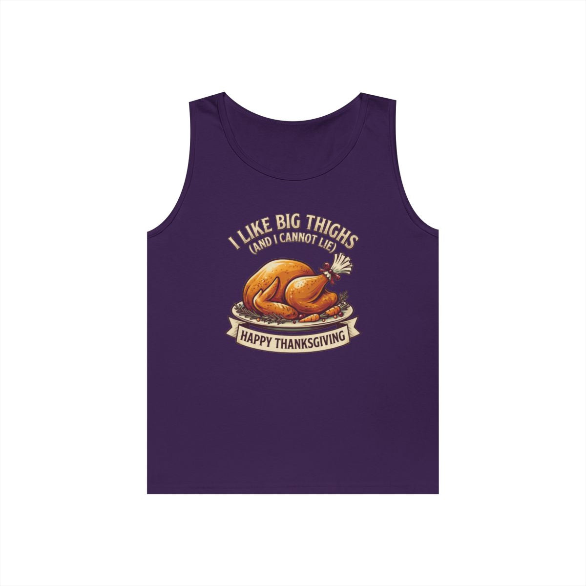 Color: Purple | I Like Big Thighs Tank Top