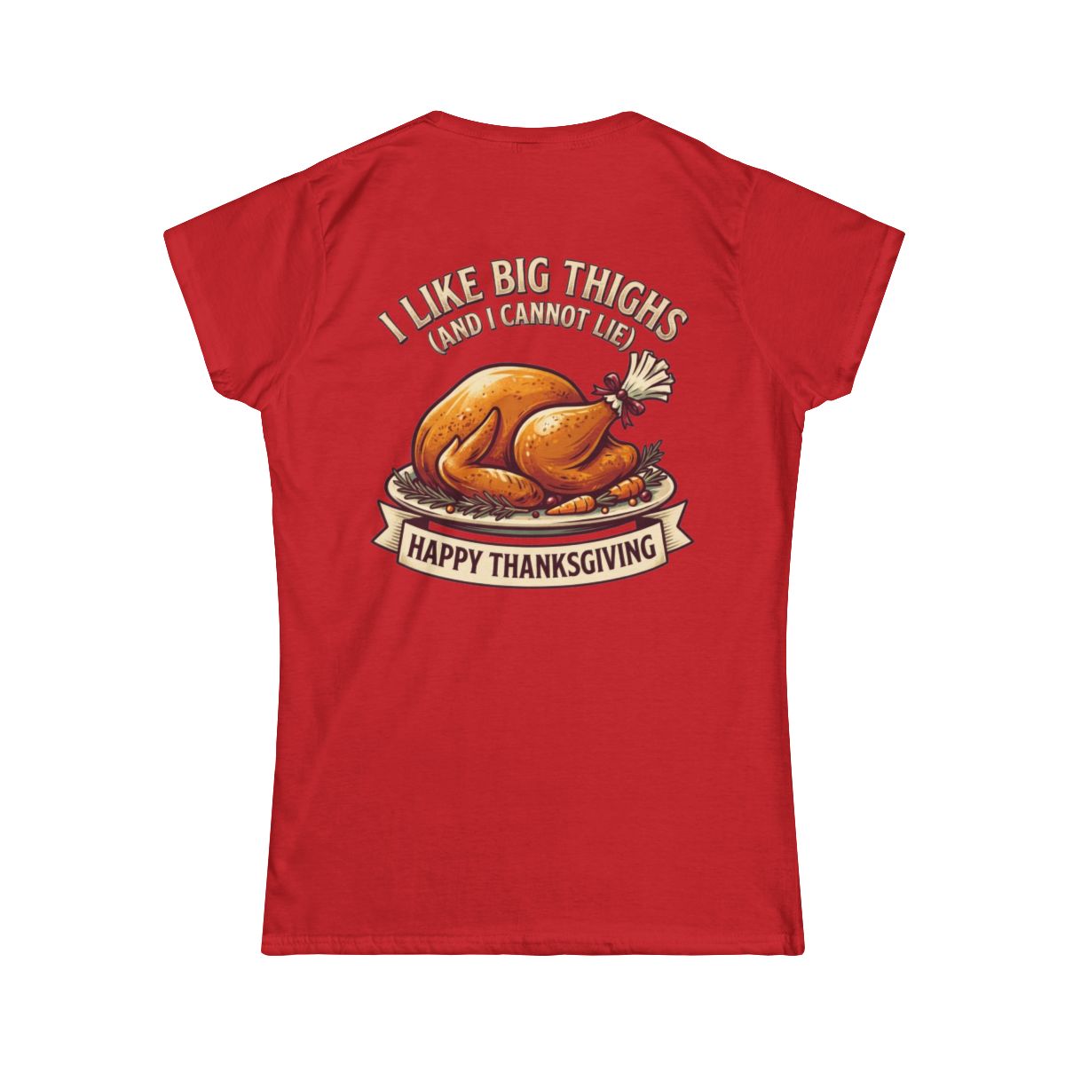 Color: Red | I Like Big Thighs Women's Tee