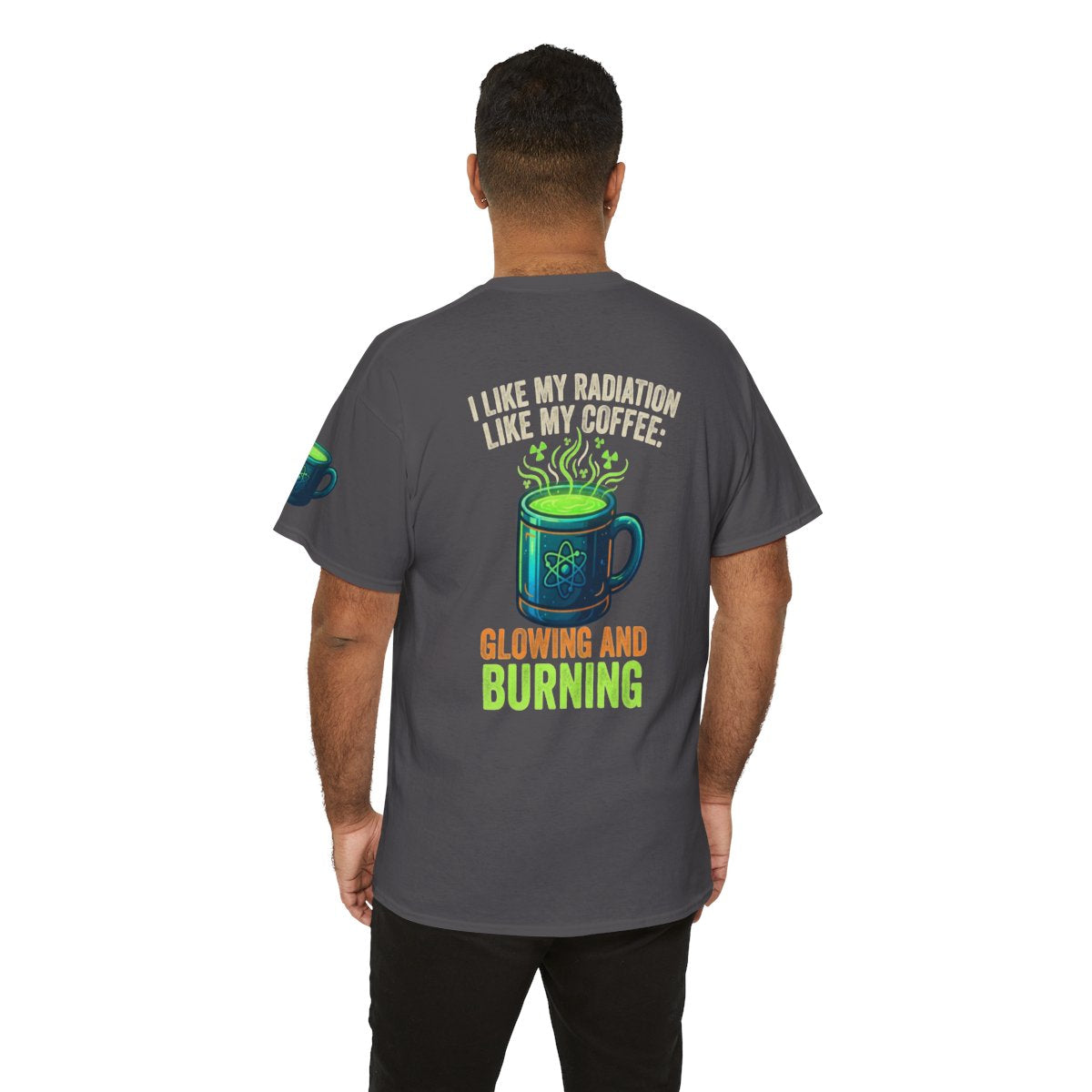 Color: Charcoal | I Like My Radiation Like My Coffee Premium Graphic Tee