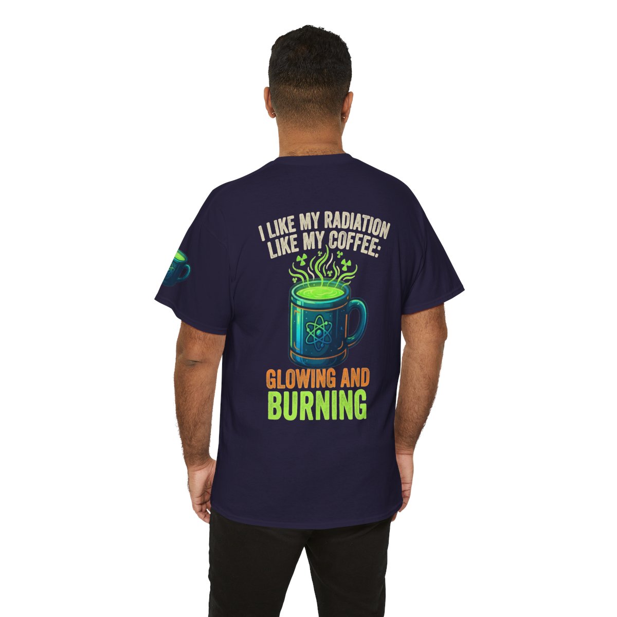 Color: Blackberry | I Like My Radiation Like My Coffee Premium Graphic Tee