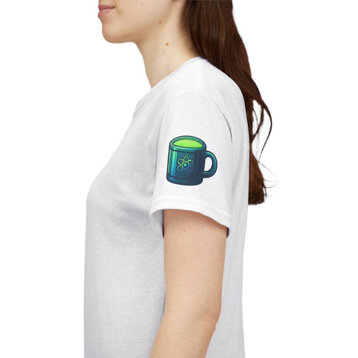 Color: White | I Like My Radiation Like My Coffee Premium Graphic Tee