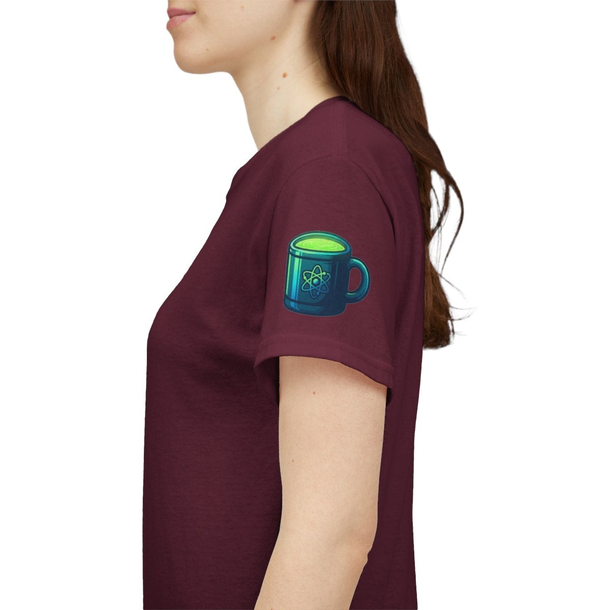 Color: Maroon | I Like My Radiation Like My Coffee Premium Graphic Tee