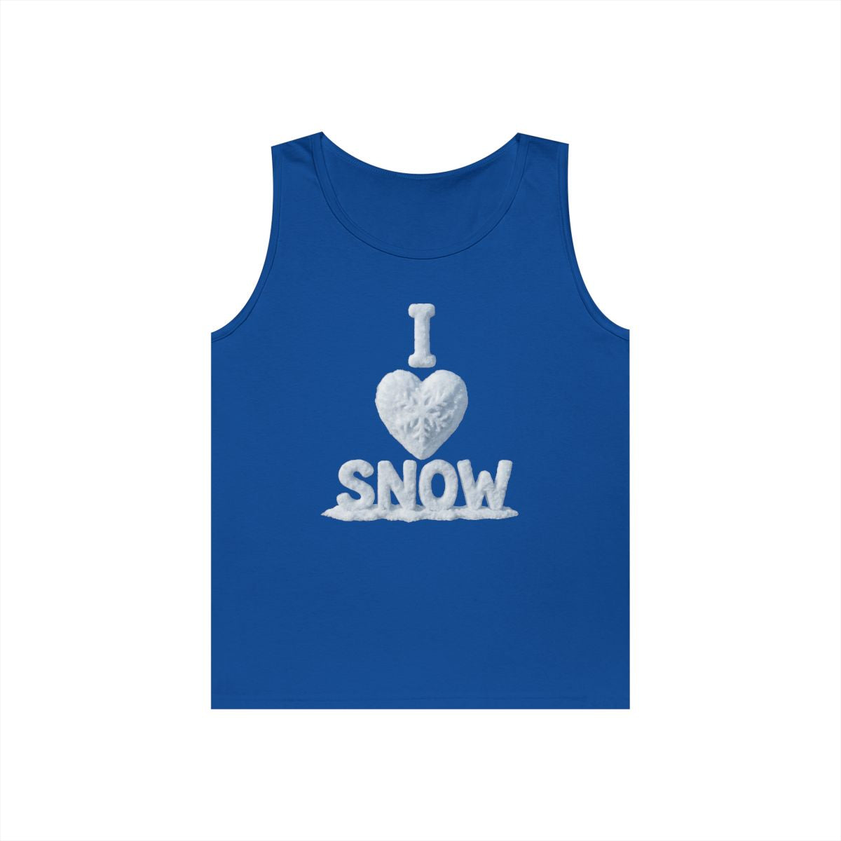 Color: Royal | I Love Snow Tank Top