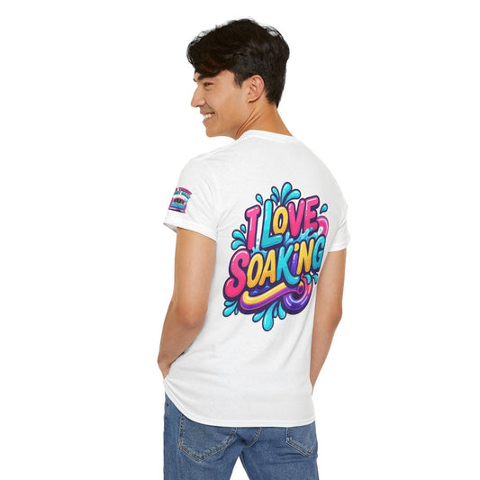 Color: White | I Love Soaking Premium Graphic Tee